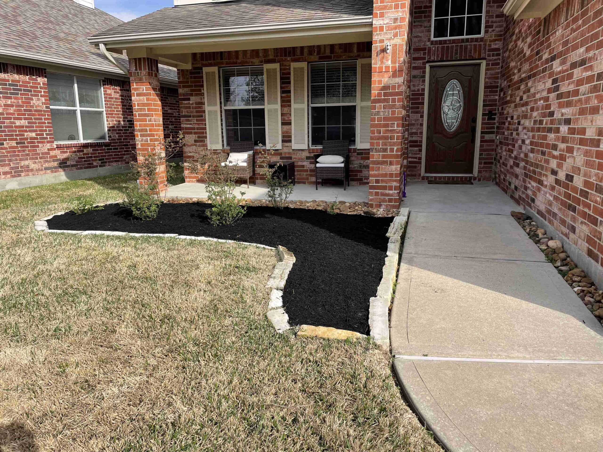 install mulch to benefit your lawn and landscaping scaled 1 -Cut'N Edge Property Management Professional mulch installation provides optimal benefits